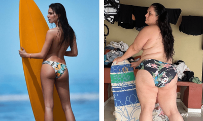 Influencer faz sucesso ao recriar fotos de famosas com estilo 'Dona de Casa'