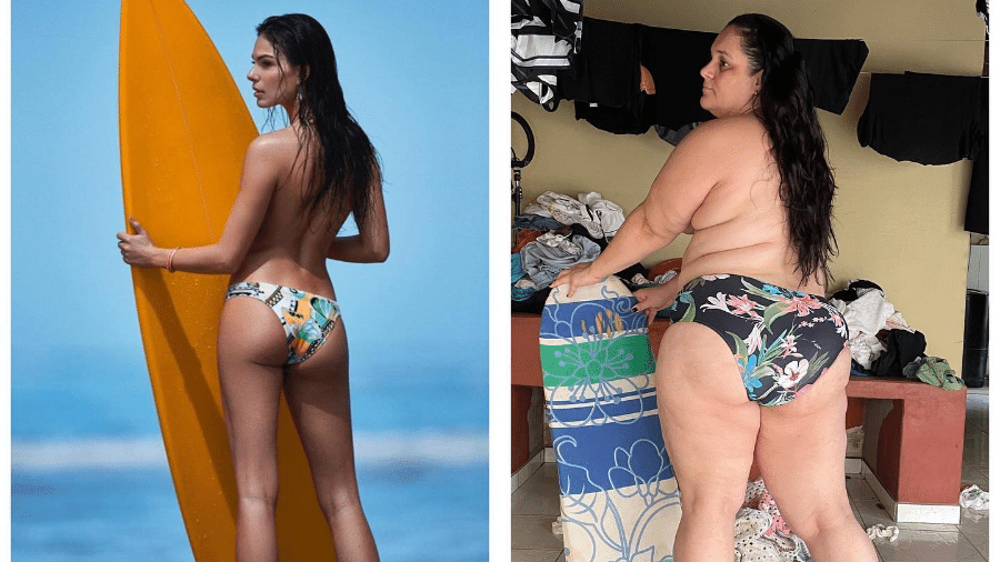 Influencer faz sucesso ao recriar fotos de famosas com estilo 'Dona de Casa'