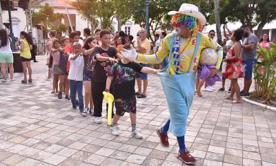#SouManaus Passo a Paço leva a alegria das artes circenses para o público nos quatro dias do evento / Foto - Thelson Souza / Semcom