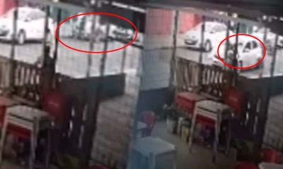 Vídeo mostra momento em que duas crianças são atropeladas na porta da escola ao atravessar a rua correndo!