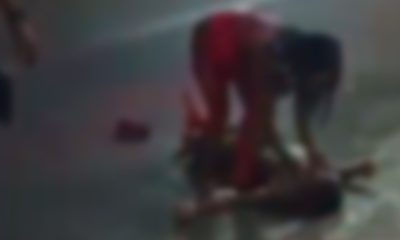 Vídeo+18: Polícia flagra suspeita ao lado de vítima agonizando na rua em Manacapuru