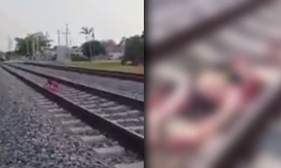 Vídeo +18: Corpo é encontrado esmagado em trilho de trem