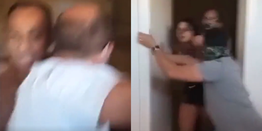 Vídeo +18: Empresário surta ao flagrar esposa com "calvão de cria" em motel