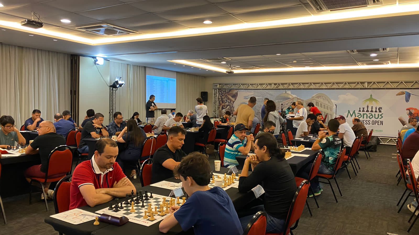 Campeonato internacional Manaus Chess Open recebe maior jogador da América Latina durante estreia