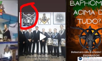 Vídeo mostra Bolsonaro na Maçonaria e evangélicos se sentindo traído!