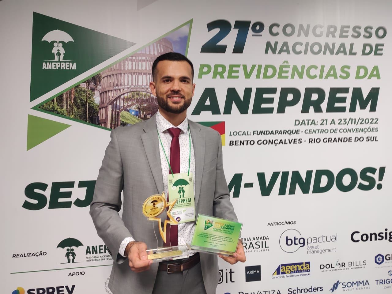 1º lugar de premiação nacional é concedido para a Manaus Previdência / Foto – Divulgação / Manaus Previdência
