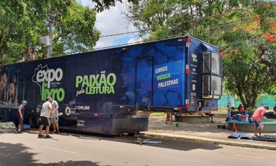 Com o apoio da Prefeitura de Manaus, carreta do ‘ExpoLivro´ chega na cidade!