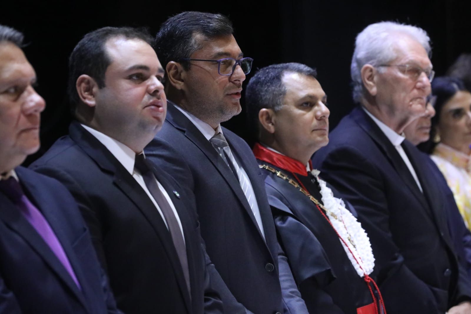 Governador Wilson Lima destaca a importância do MP em cerimônia de posse procurador-geral do Estado do Amazonas, Alberto Nascimento Júnior- Imagem: Divulgação 