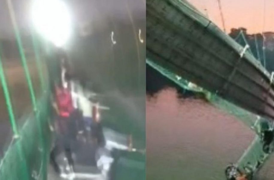 Vídeo flagra momento exato que ponte despenca matando 135 pessoas