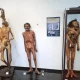 Uma das exposições que mais chamam a atenção do museu é o corpo mumificado do serial killer, conhecido como "Paraibinha" (o terceiro corpo) — Foto: Giuliano Gomes/PR Press