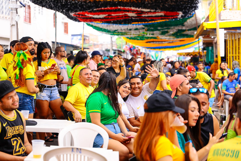 ‘Ruas da Copa’ transmitem partida da Seleção Brasileira de Futebol, às 15h / Foto : João Viana/Semcom