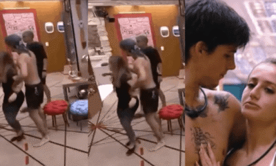 BBB23: Gabriel empurra Bruna Griphao e internautas pedem expulsão do vidraceiro