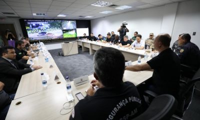 Comitê de Resposta Rápida é instalado pelo Governo do Amazonas para previnir atos antidemocráticos- Imagem: Divulgação
