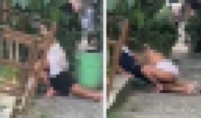 Flagra Surpreende: Casal em momento íntimo no meio da rua