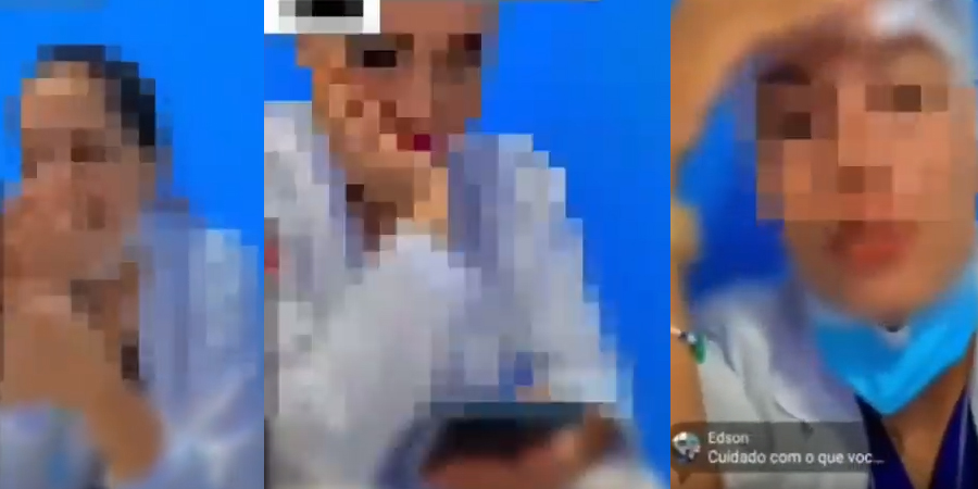 Vídeo : Alunas de enfermagem da Fametro debocham de pacientes e gravam tudo em Manacapuru!