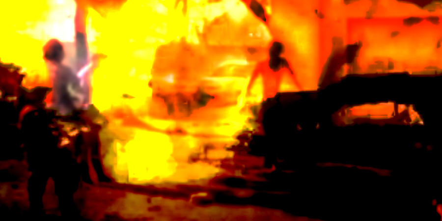 Vídeo +18: Fábrica explode e dezenas de pessoas gravemente feridas são filmadas ago.ni.zan.do 
