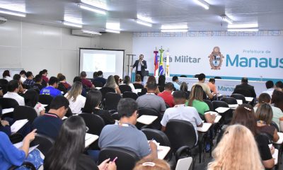 Prefeitura de Manaus promove curso de atualização sobre a nova lei de licitação e contratos / Foto - Thelson Souza / Semad
