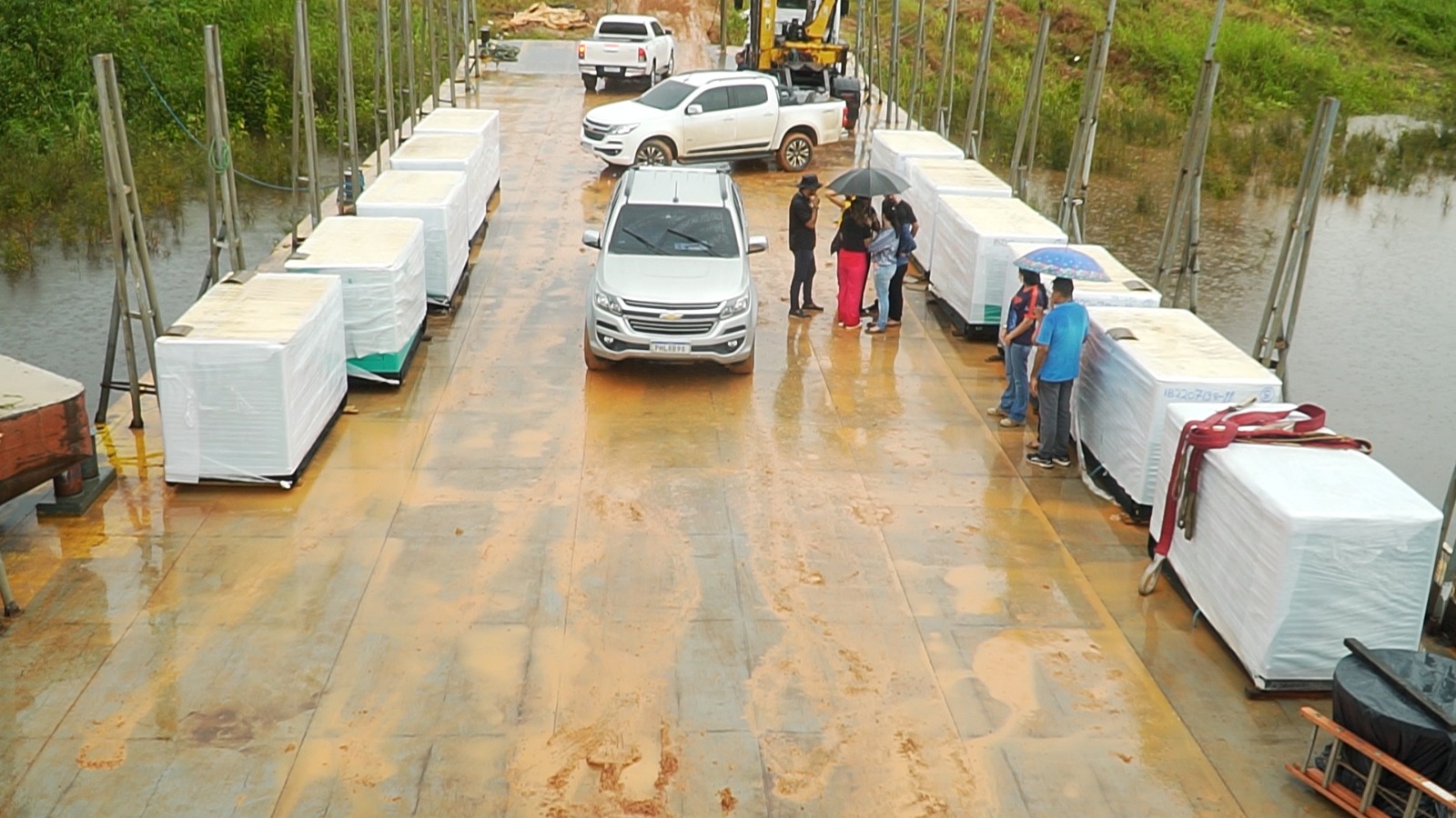  Comunidades ribeirinhas do rio Negro recebem Geradores de Energia da Prefeitura de Manaus! / Foto – Divulgação / Semed