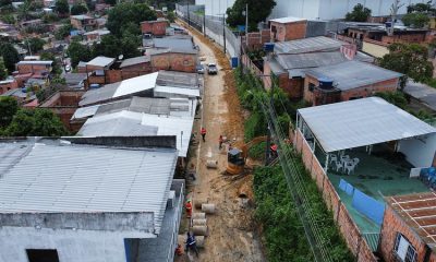Prefeitura de Manaus recuperou 324 redes de drenagem no primeiro mês de 2023 / Foto - Márcio Melo / Seminf