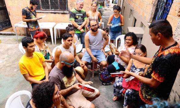 Quilombo do Barranco realiza oficina de samba raiz com incentivo da Prefeitura de Manaus / Foto – João Viana / Semcom