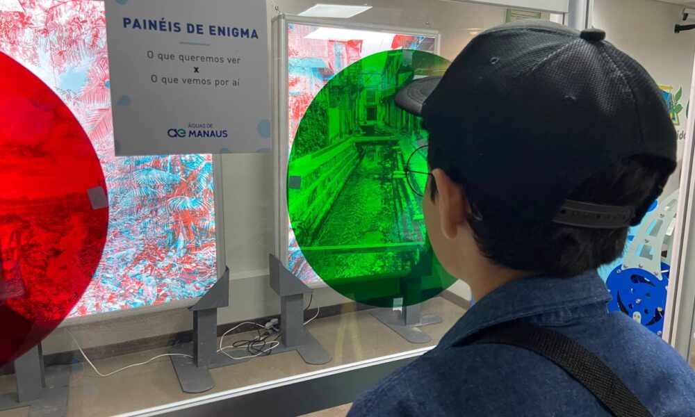Água Viva, Mundo Vivo: Exposição em shopping reforça a importância da água para a vida