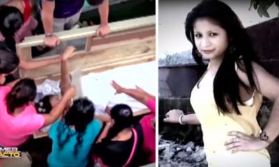 Vídeo : Adolescente grávida “morre” e acorda dentro do caixão depois de sepultada