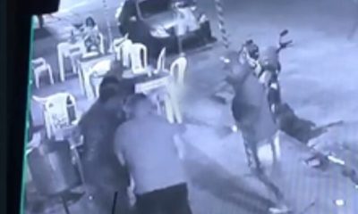 Vídeo: Cabo da PM teria sido morto após 'enquadrar' traficante que estava em bar