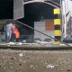 bandidos explodem cofre em posto de gasolina em Manaus