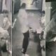 Vídeo: Homem pega esposa no colo e arremessa ela da balsa