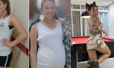 Vazam fotos da MC Pipokinha grávida na adolescência e o paradeiro da filha! Confira