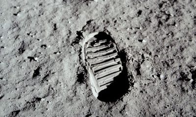 A pegada de Buzz Aldrin na Lua - NASA
