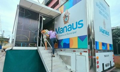 Prefeitura leva unidade móvel de atendimento psicossocial à shopping de Manaus em alusão ao Dia Internacional da Mulher