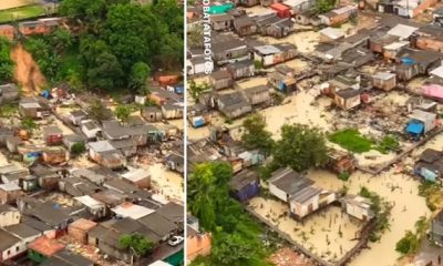 Vídeos do Temporal deste sábado 25 de março em Manaus que desabrigou 172 famílias