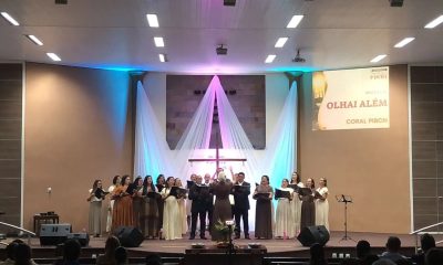 Cantata de Páscoa traz trajetória de Jesus Cristo cantada pelo Coral e Ministério Infantil da Primeira Igreja Batista na Cidade Nova