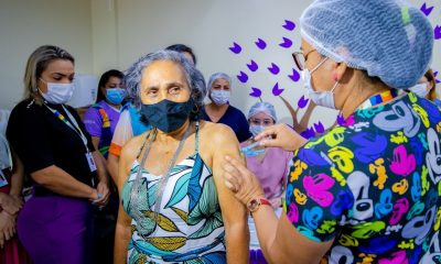 Nesta semana tem 75 pontos de vacinação contra a Covid-19 em Manaus! / Foto - Divulgação / Semsa