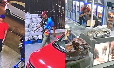 Vídeo: Homem é assassinado a tiros dentro de comércio de frios em Manaus
