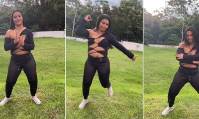 "Talarica da Bemol" reaparece com dancinha e internautas criticam : "Tá igual um bacu"