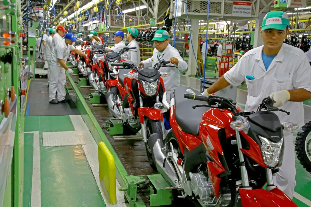 Produção de Motocicletas Apresenta alta de 21,4% no Trimestre e Atinge Melhor Resultado em Nove anos