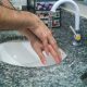 Prefeitura de Manaus promove ação de sensibilização sobre lavagem das mãos / Foto: Alex Otani/Semsa