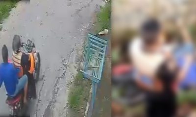 Vídeo : Freio falha e moto cai em barranco. Garupa veio à óbito na queda