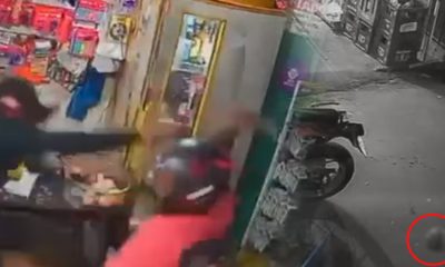 Vídeo +18 : Ladrão tenta roubar em mercadinho no Mauazinho e tem mão decepada por homem com terçado