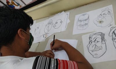 Oficina Grátis do Jack Cartoon para aprender desenhar caricaturas em Manaus está com vagas abertas!