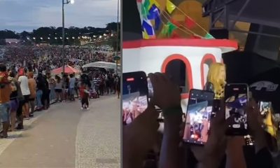 Amazonenses caem em Fake News e correm pra Ponta Negra achando que teria show gratuito da Joelma!