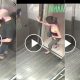 O vídeo perturbador da garota no elevador: primeiro ela o provoca, depois ela chora. O que aconteceu?