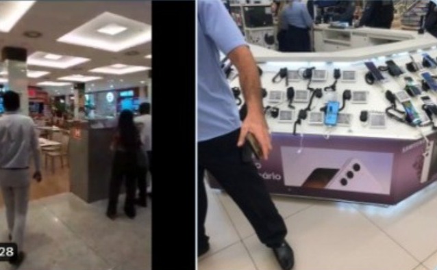 Vídeo: Assalto na Bemol deixa clientes em pânico no Amazonas Shopping
