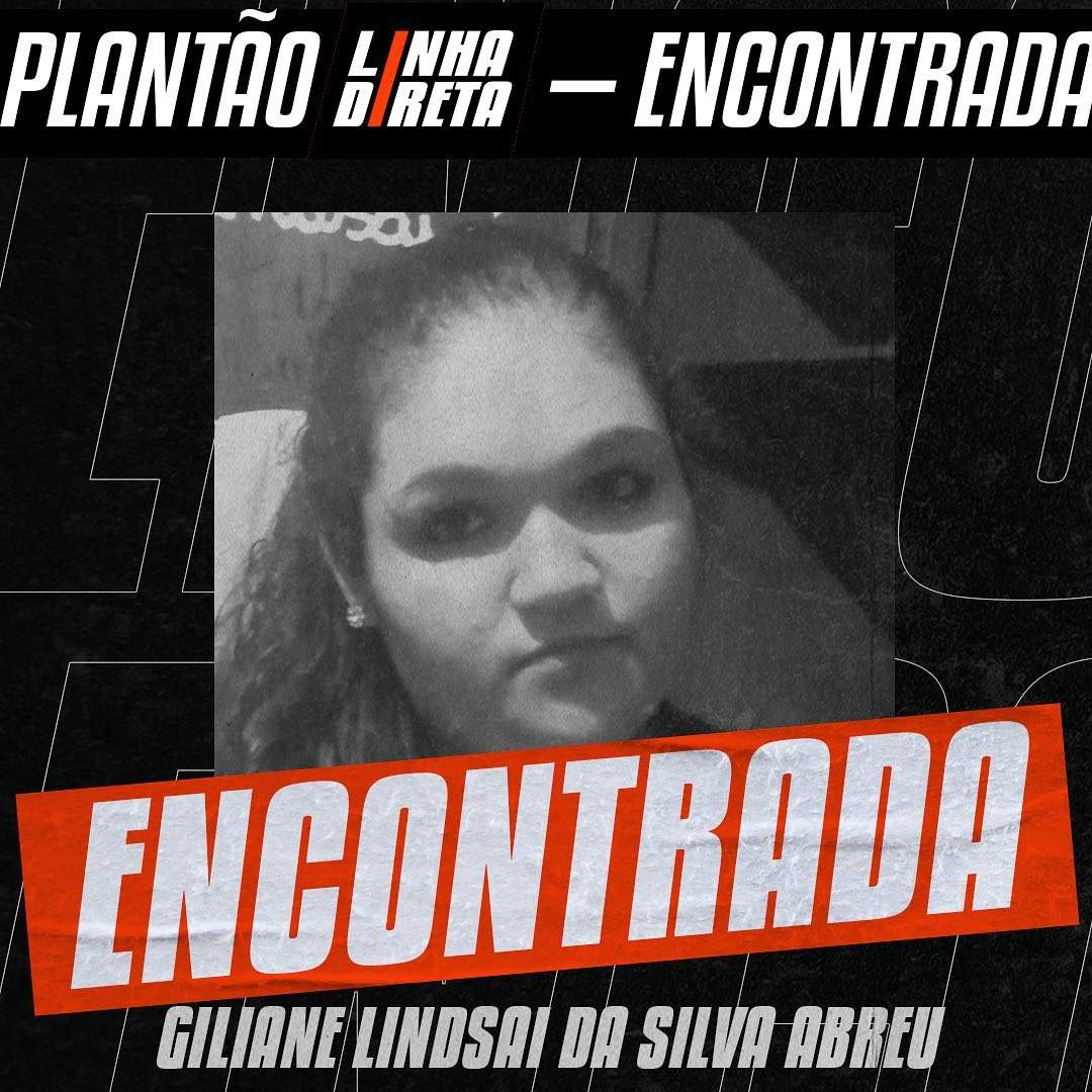 Giliane Lindsai da Silva Abreu ESTÁ PRESA.