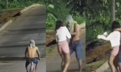 Vídeo flagra ataque a uma jovem em Autazes em tentativa de estvpr0