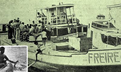 O grande naufrágio do Freire II que matou 58 pessoas no Amazonas