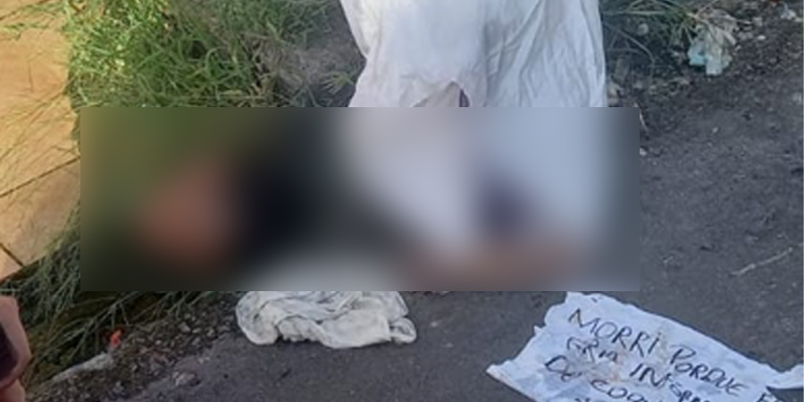 Vídeo +18: Cabeça e mão mutiladas são encontradas com bilhete em rua na zona sul de Manaus