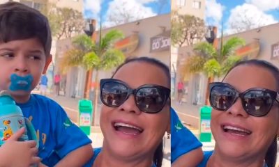 Vídeo : Totalmente irresponsável essa mulher : Mãe de Marília Mendonça põe filho da cantora pra tirar foto com sósia